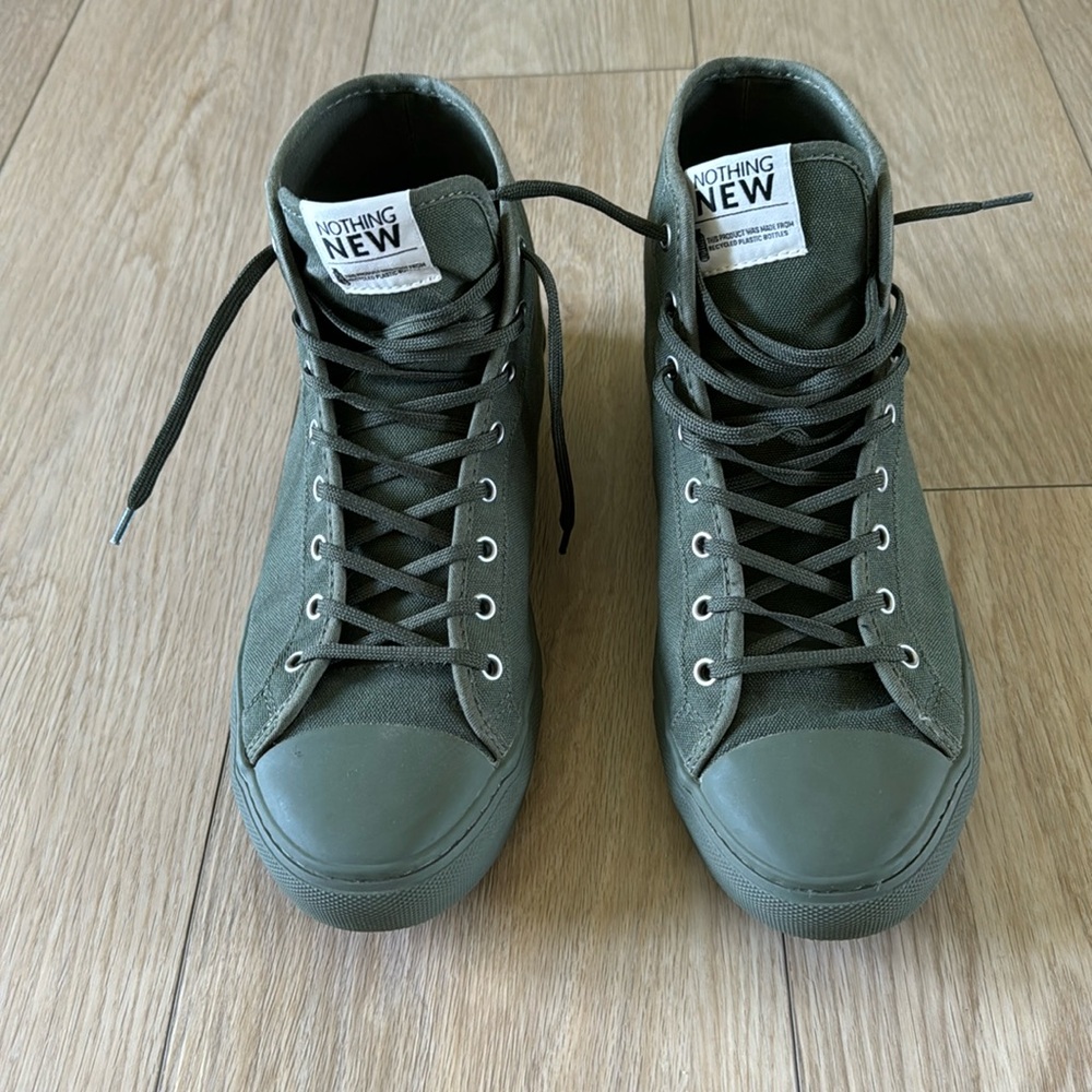 Nothing New Men’s Classic High Top Sneakers